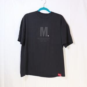 The Marathon Clothing Big M T-Shirt Black Streetwear Size L